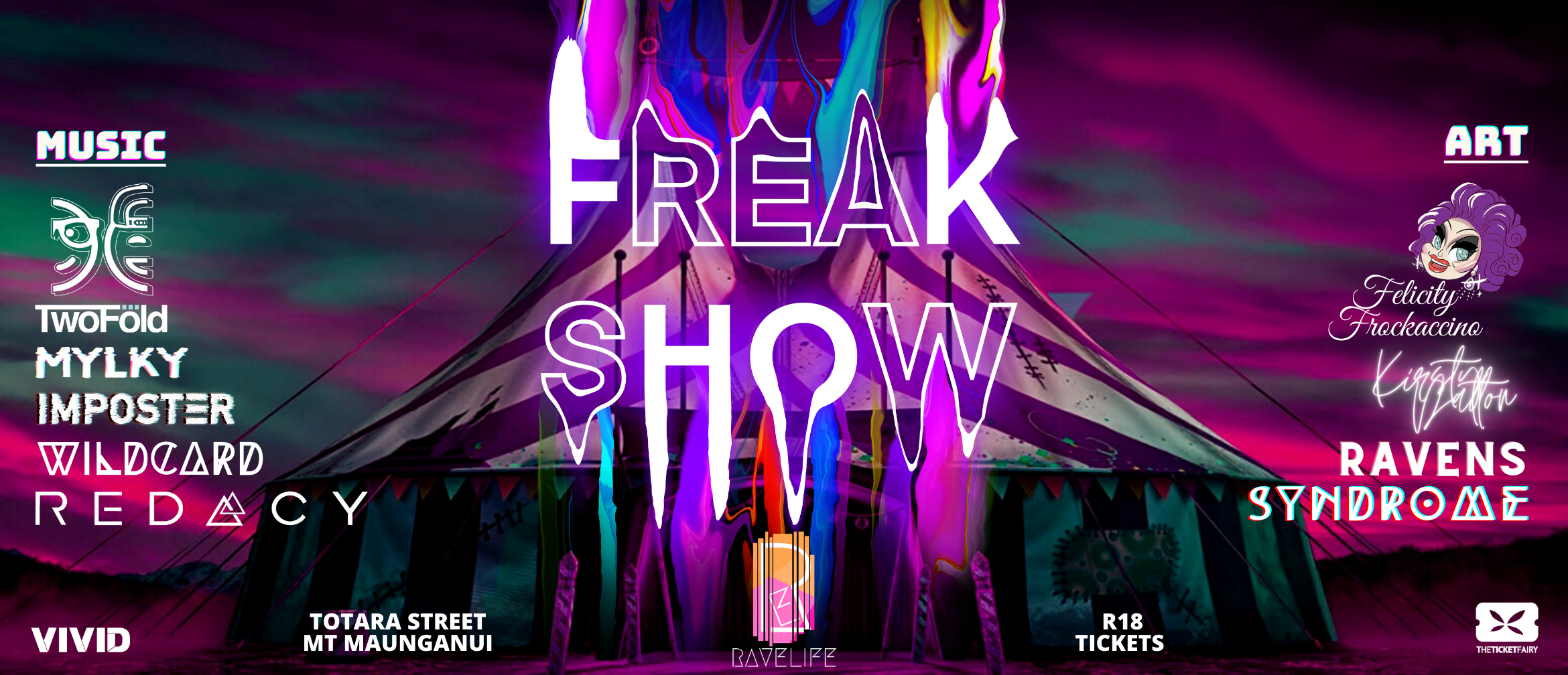 Freakshow Tickets 