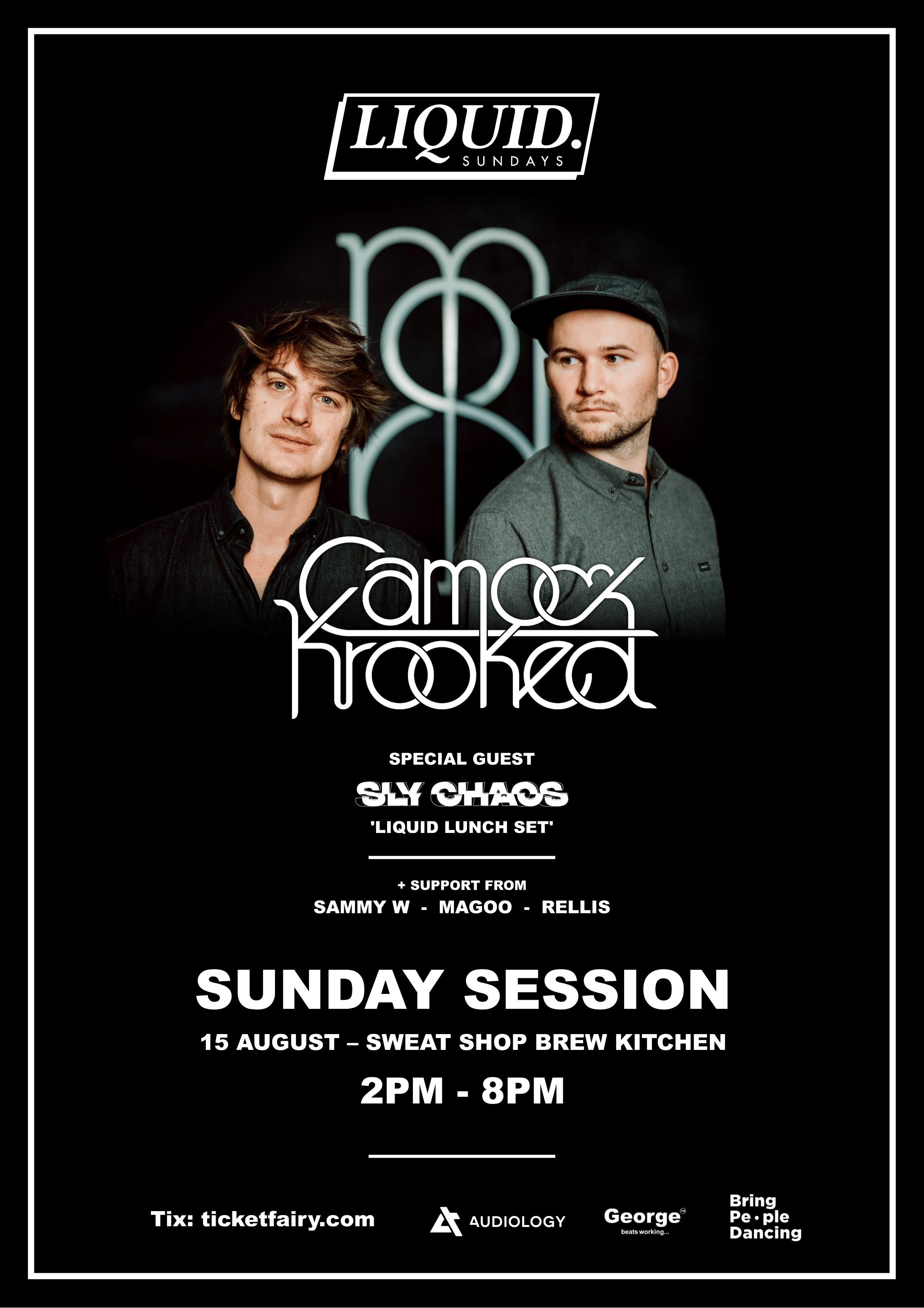 Liquid Sundays ft. Camo & Krooked Day Session Tickets Auckland