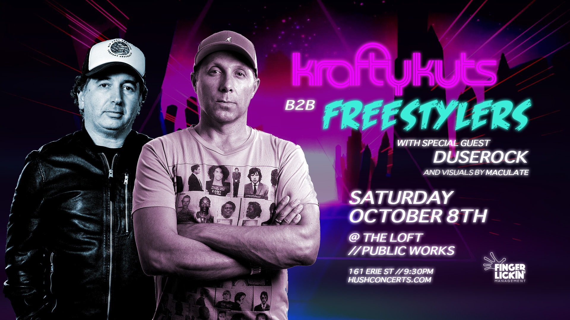 Krafty Kuts B2B Freestylers @ Public Works Loft Tickets | San