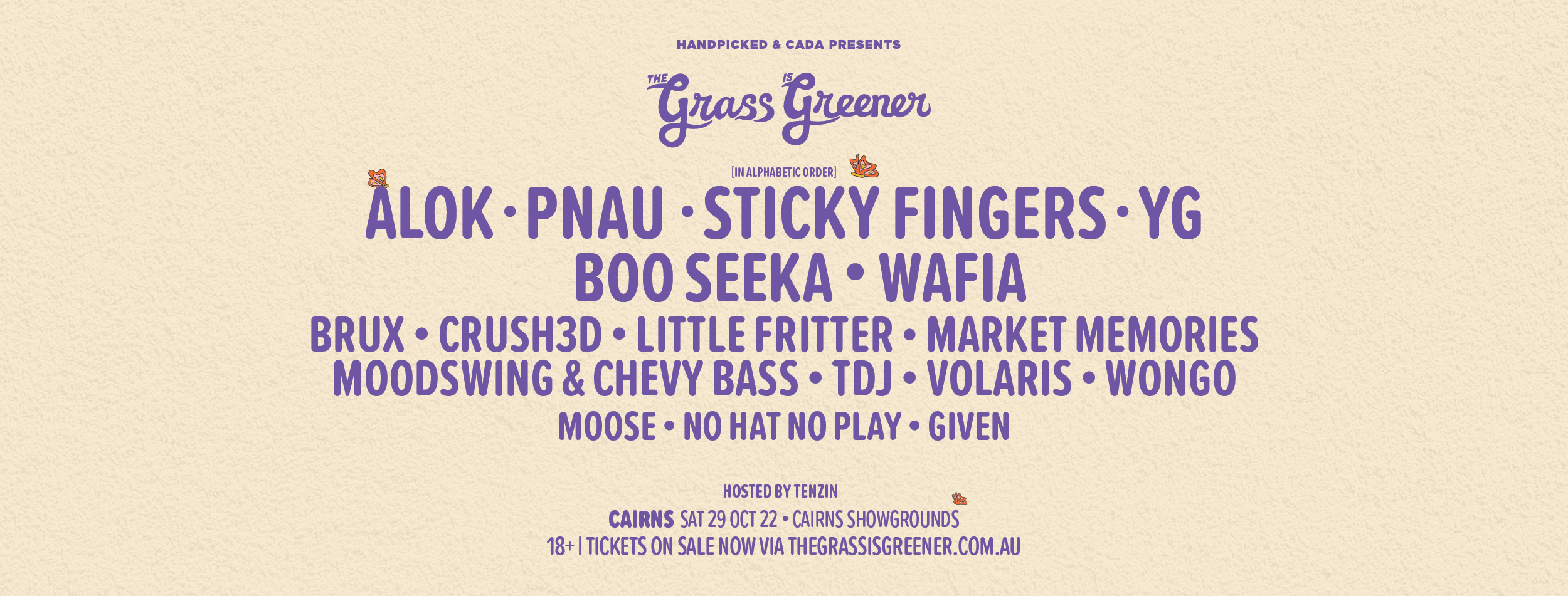 The Grass is Greener Cairns 2022 Tickets Parramatta Park Cairns