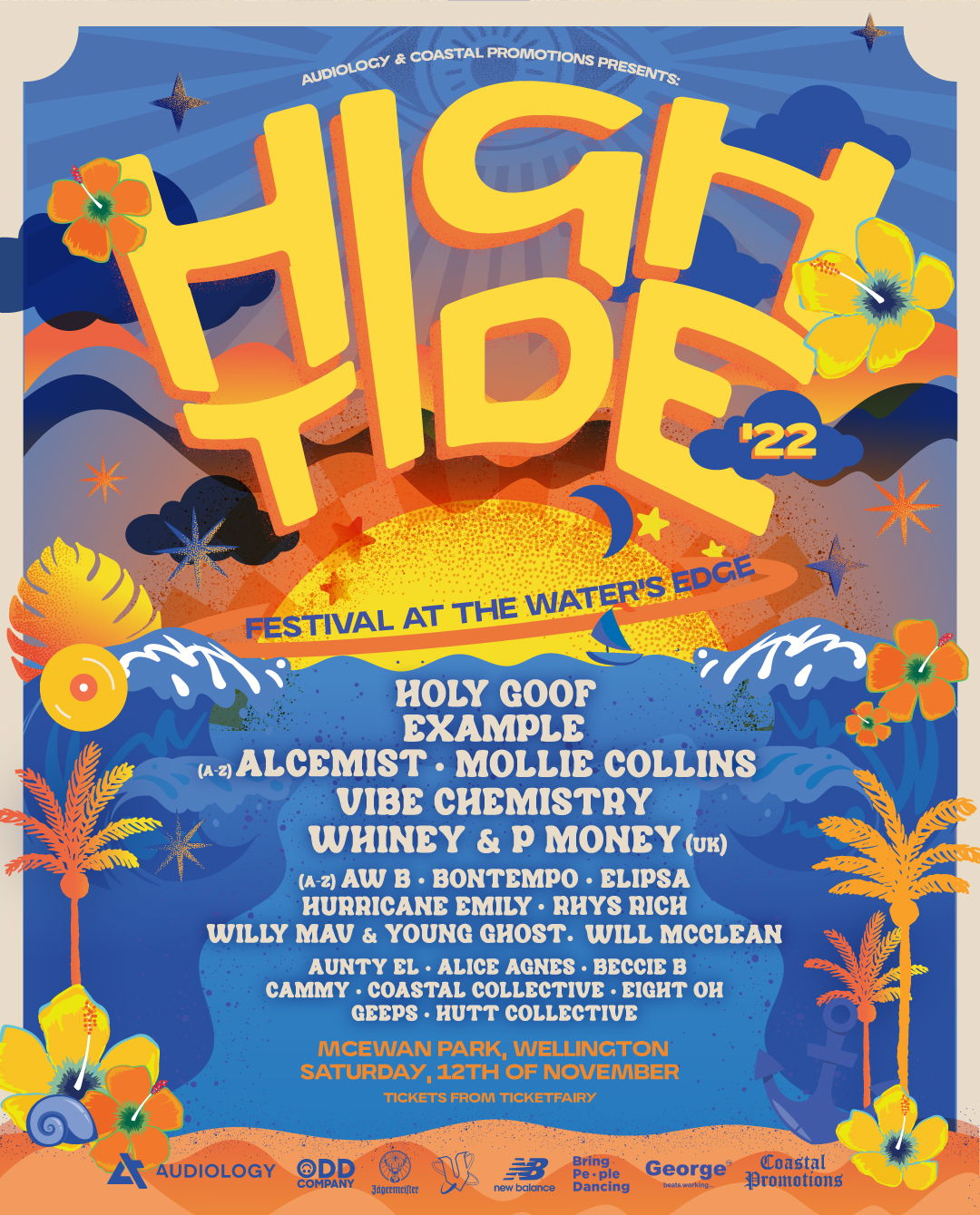 High Tide Festival | Wellington Tickets | Lower Hutt | McEwan Park - The  Ticket Fairy
