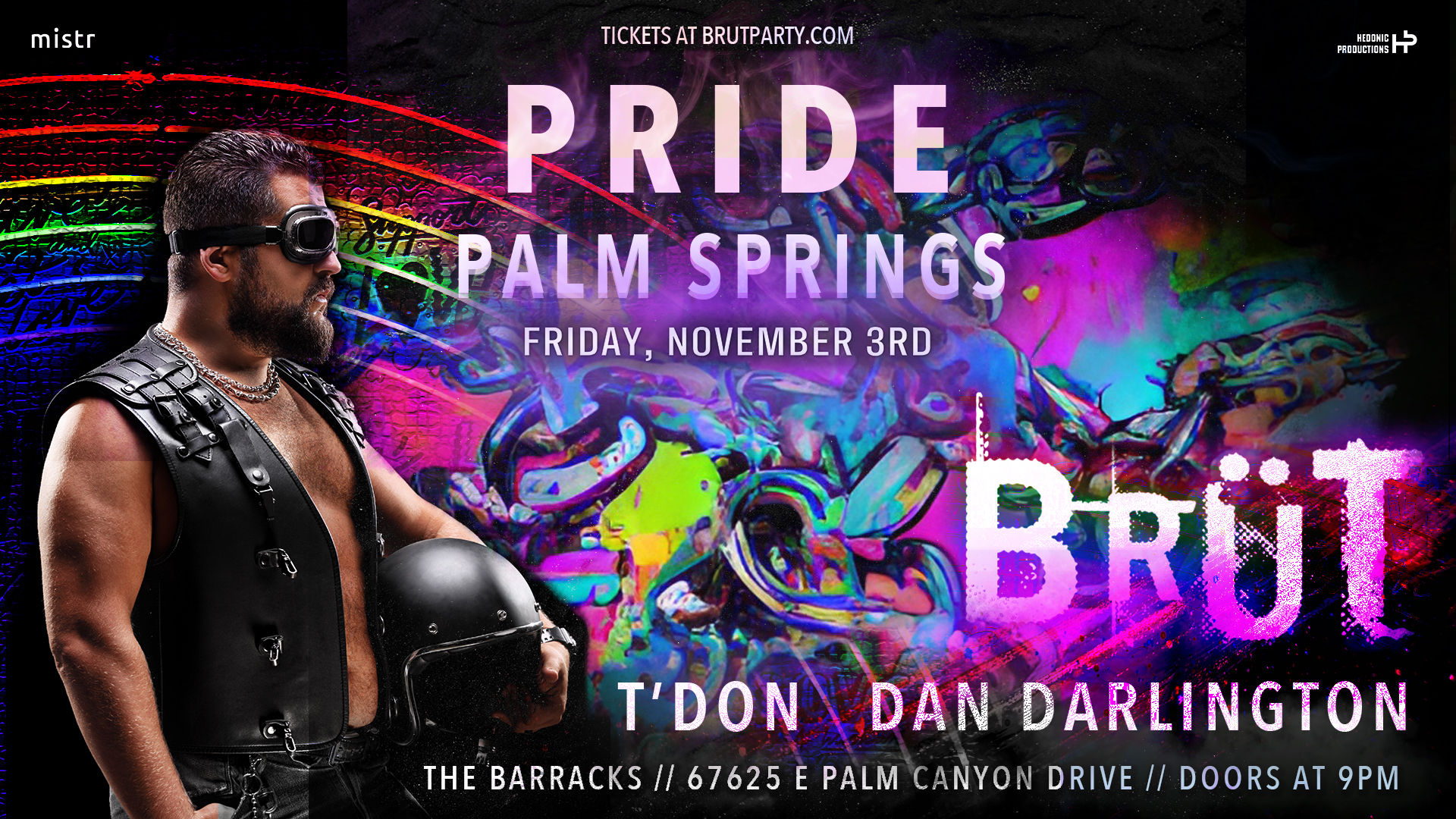 BRÜTALLY Proud - Palm Springs Pride at the Barracks. Tickets | Palm ...