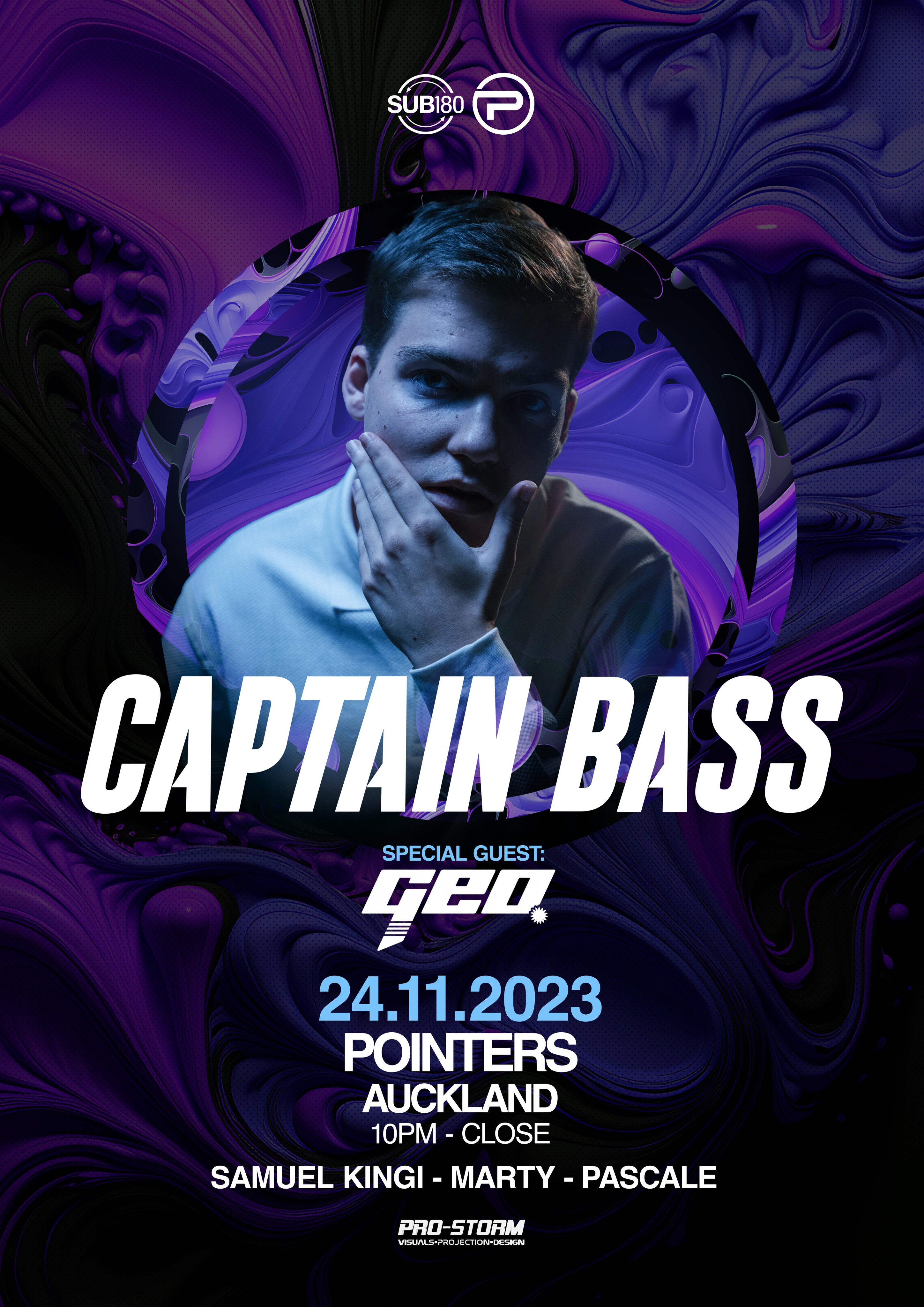 CAPTAIN BASS (BEL) l AUCKLAND - Evvnt Events