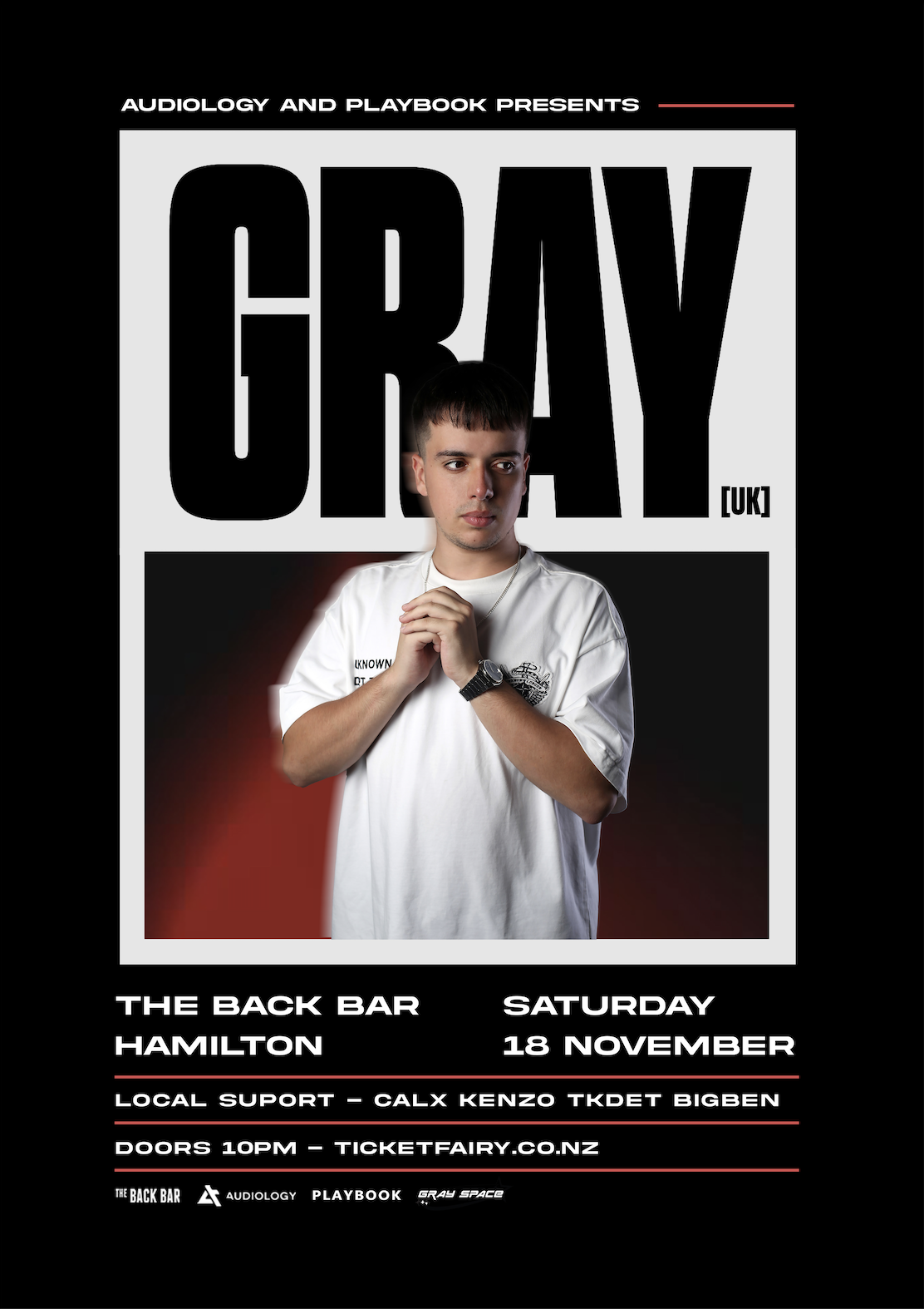 GRAY UK HAMILTON Tickets Hamilton The Back Bar Hamilton