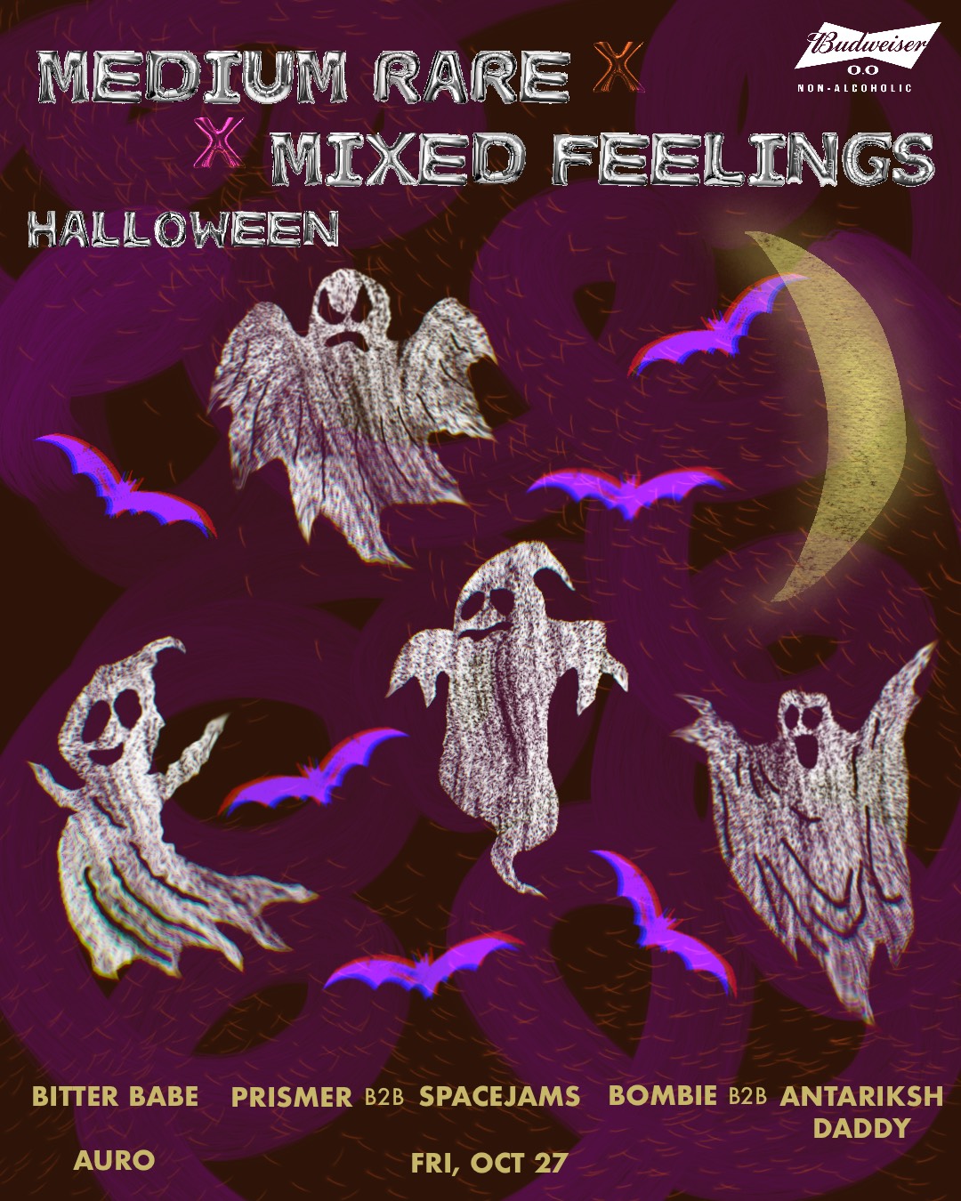 Medium Rare x Mixed Feelings Halloween Special - Evvnt Events