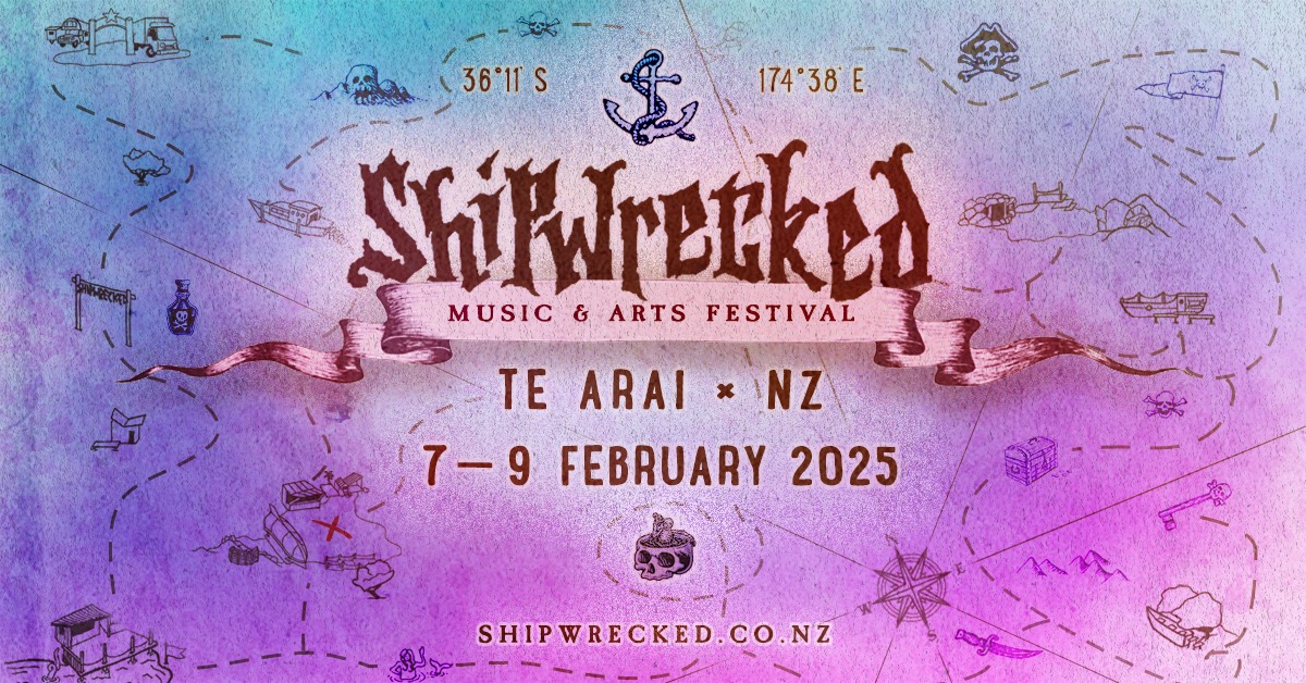 Shipwrecked Music & Arts Festival 2025 Tickets Te Arai Shipwrecked