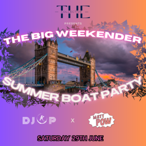 The Big Weekender - Summer Boat Party