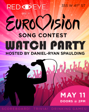 EuroVision Viewing with DANIEL-RYAN SPAULDING