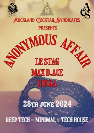 ANONYMOUS AFFAIR | Masquerade Party