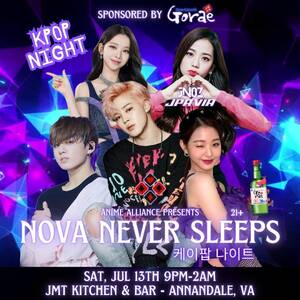 NOVA Never Sleeps - KPop Night