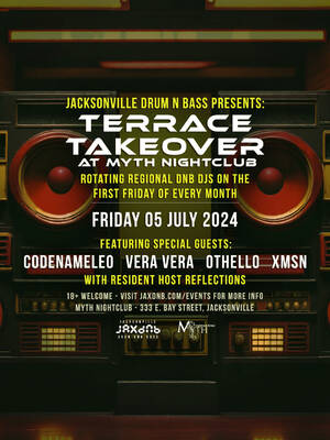 JaxDnB Terrace Takeover at Myth Nightclub - Friday 05 July 2024 photo