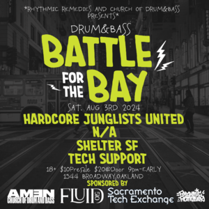 DRUM&BASS BATTLE FOR THE BAY