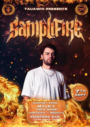 TAUAWHI PRESENTS: SAMPLIFIRE (FRA) | AUCKLAND photo