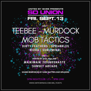 SD Union w/ Teebee + Mob Tactics + Bachelors Of Science photo