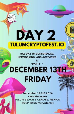 CONFERENCE & CRYPTO SECRET PARTY DECEMBER 13TH 2024 photo