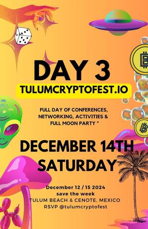 CONFERENCE & FULL MOON PARTY DECEMBER 14TH 2024