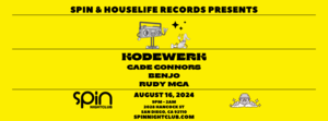 Spin & Houselife Records Presents: Kodewerk! photo