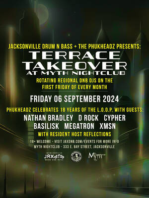 JaxDnB and Phukheadz Terrace Takeover at Myth - 06 Sept 2024