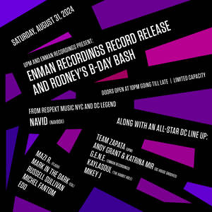 UPM - Enman Recordings Record Release and Rodney's B-day Bash photo