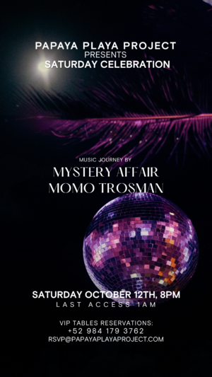 PPP Presents - Saturday Celebration - Music by @ MYSTERY AFFAIR