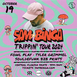 Sam Binga Trippin' Tour Orlando photo