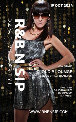 R B N SIP Tickets Hamilton CLOUD 9 LOUNGE The Ticket Fairy