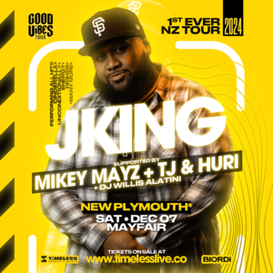 JKING TOUR |NEW PLYMOUTH