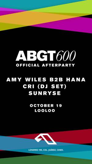 ABGT600 Official After Party