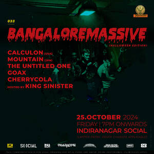 DnBIndia x Social pres. #BangaloreMassive 033 [Halloween Edition] photo