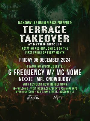 JaxDnB Terrace Takeover at Myth Nightclub – 06 Dec. 2024 photo