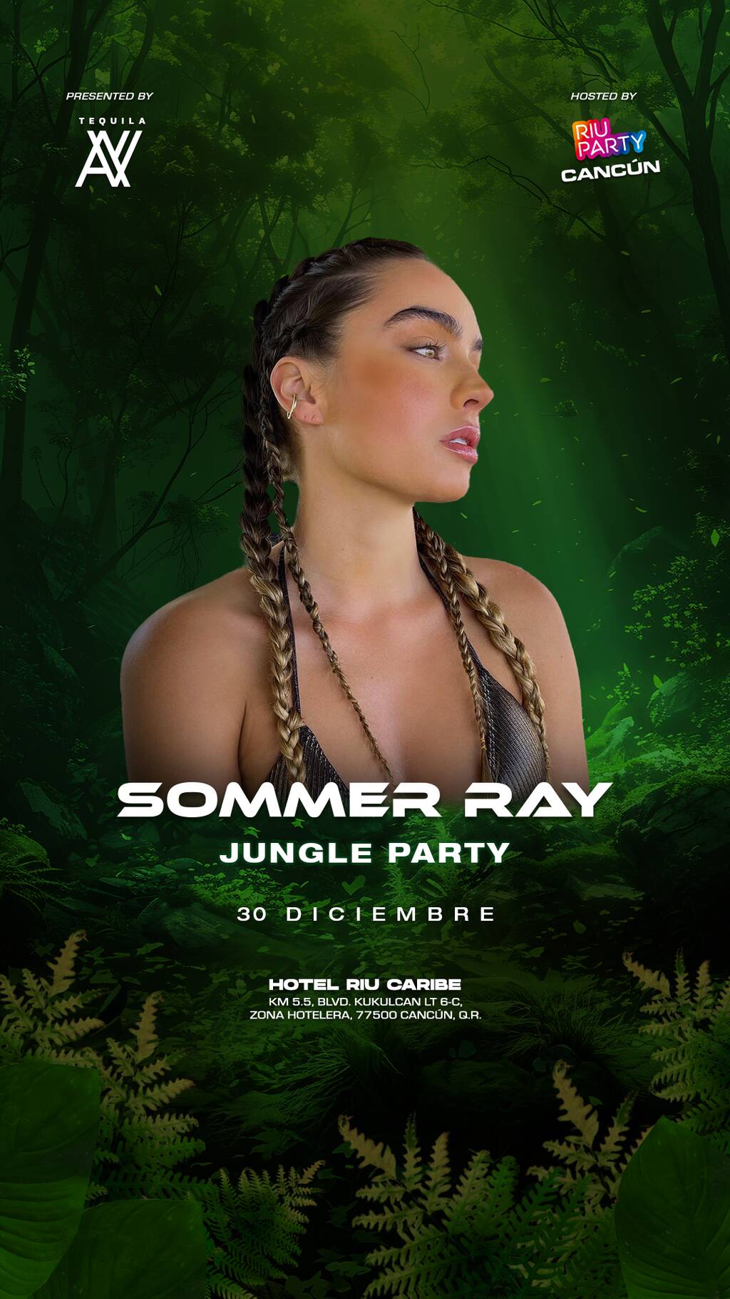 SOMMER RAY @RIUPARTY CANCÚN