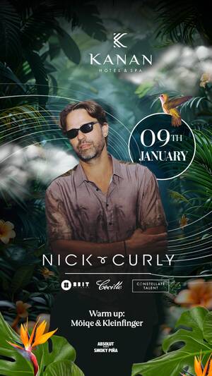 Nick Curly at Beach Club Kanan |  Jungle Paradise Edition photo