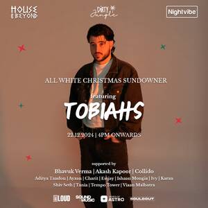 Tobiahs LIVE in Delhi | Open-Air All-White Christmas Sundowner photo