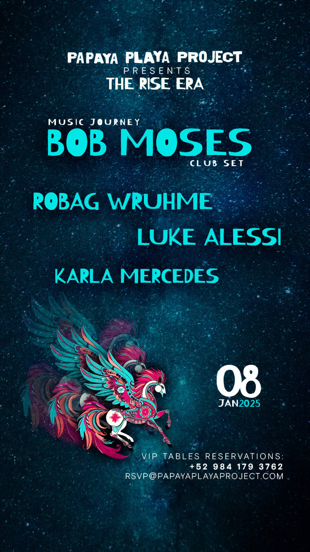 PPP- Presents- JAN 8th - Music Journey By @BOB MOSES