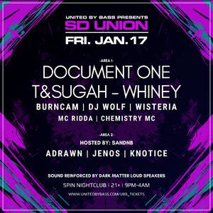 SD Union w/ Document One + T&Sugah + Whiney photo