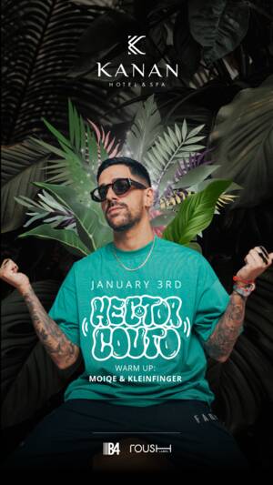 Hector Couto At Beach Club Kanan | Jungle Paradise Edition photo