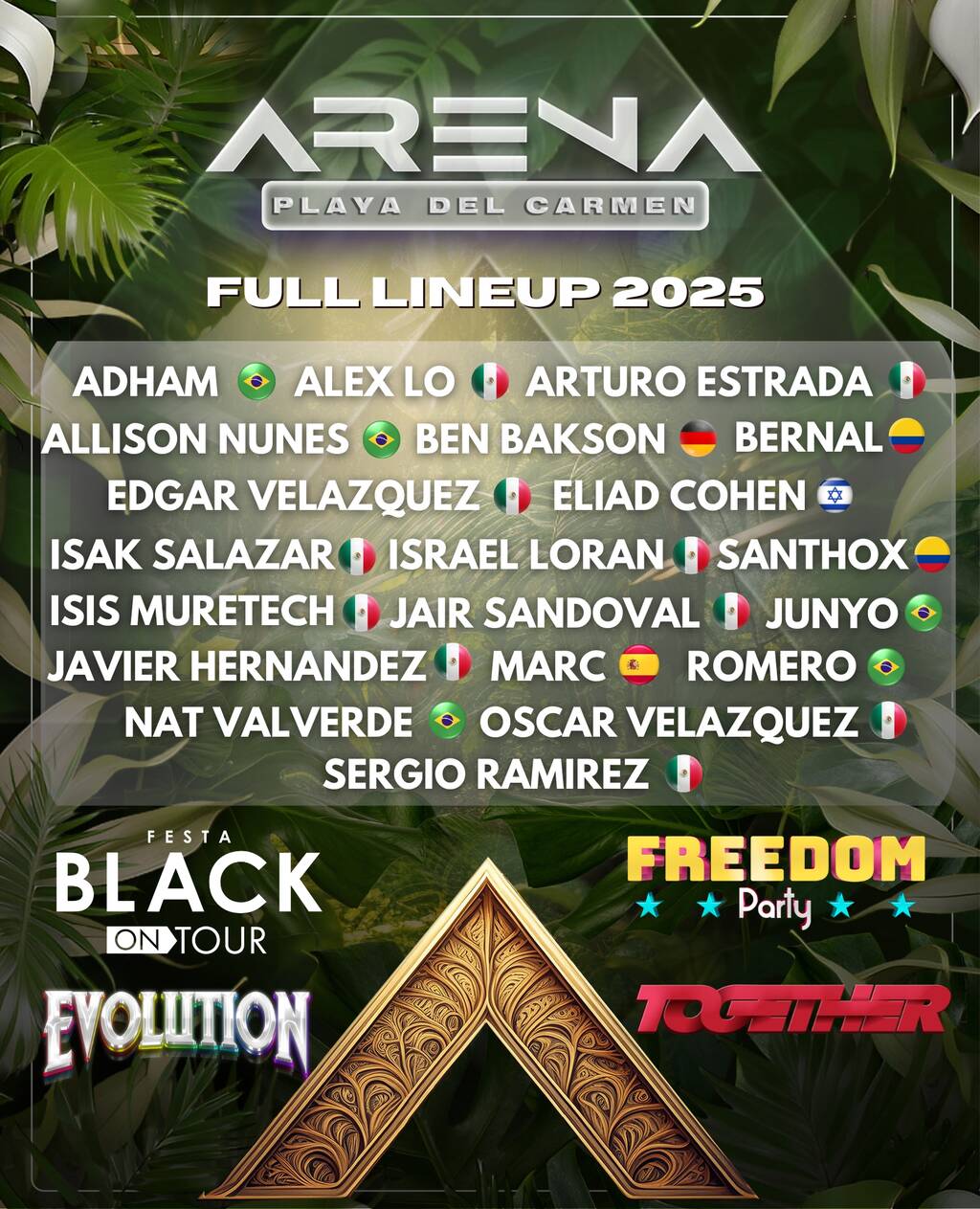 ARENA FESTIVAL PLAYA DEL CARMEN 2025