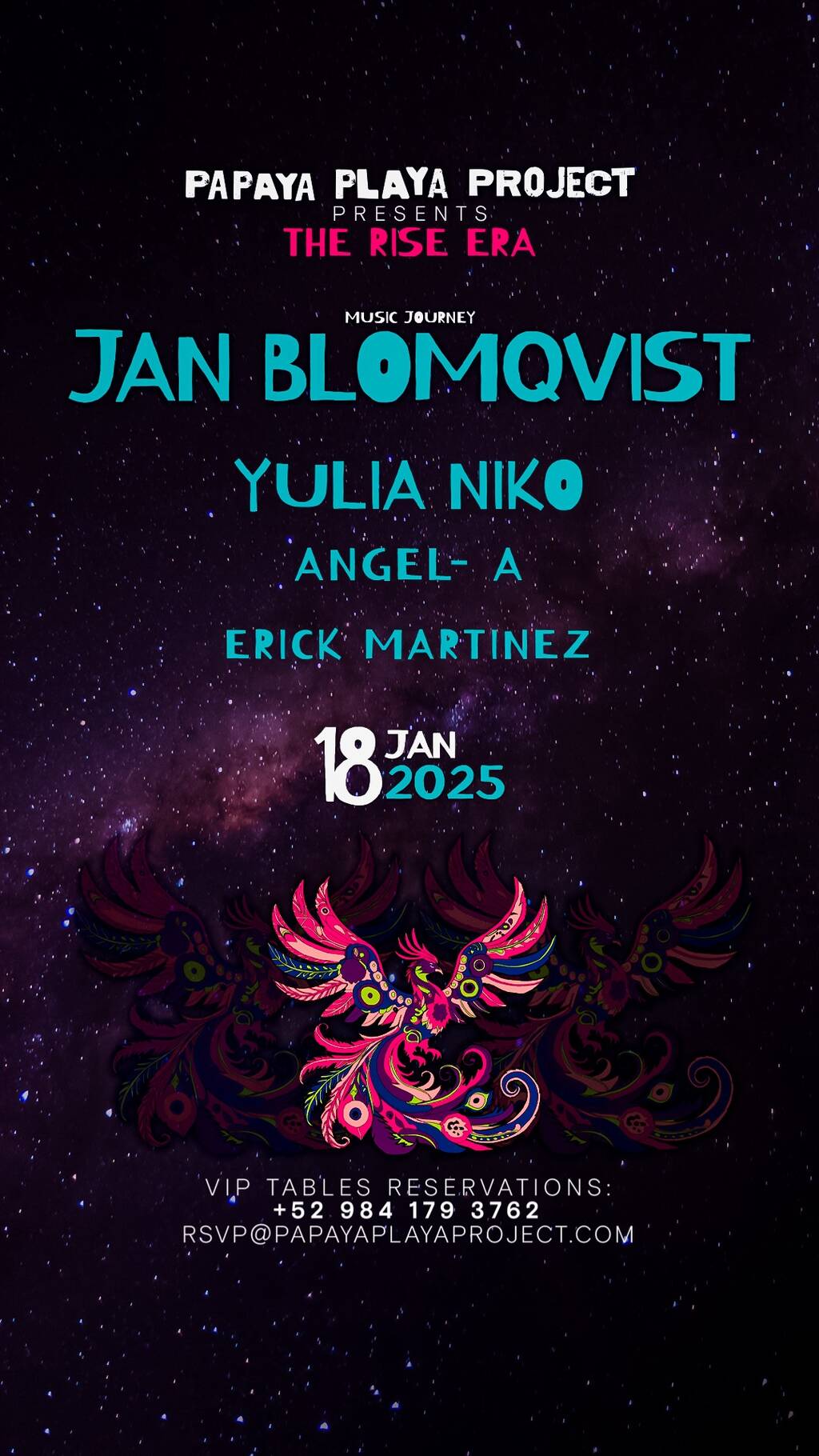 PPP- Presents- JAN 18th - Music Journey By @JAN BLOMQVIST