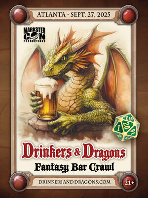 Drinkers & Dragons Fantasy Bar Crawl (Atlanta) photo