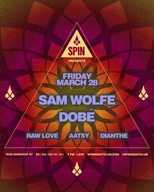 Spin Presents: Sam Wolfe & DOBe photo