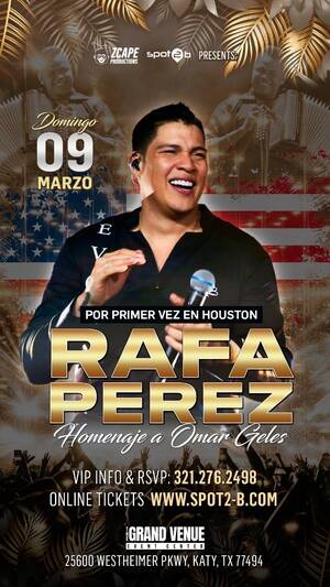 Rafa Perez en Concierto en Houston photo