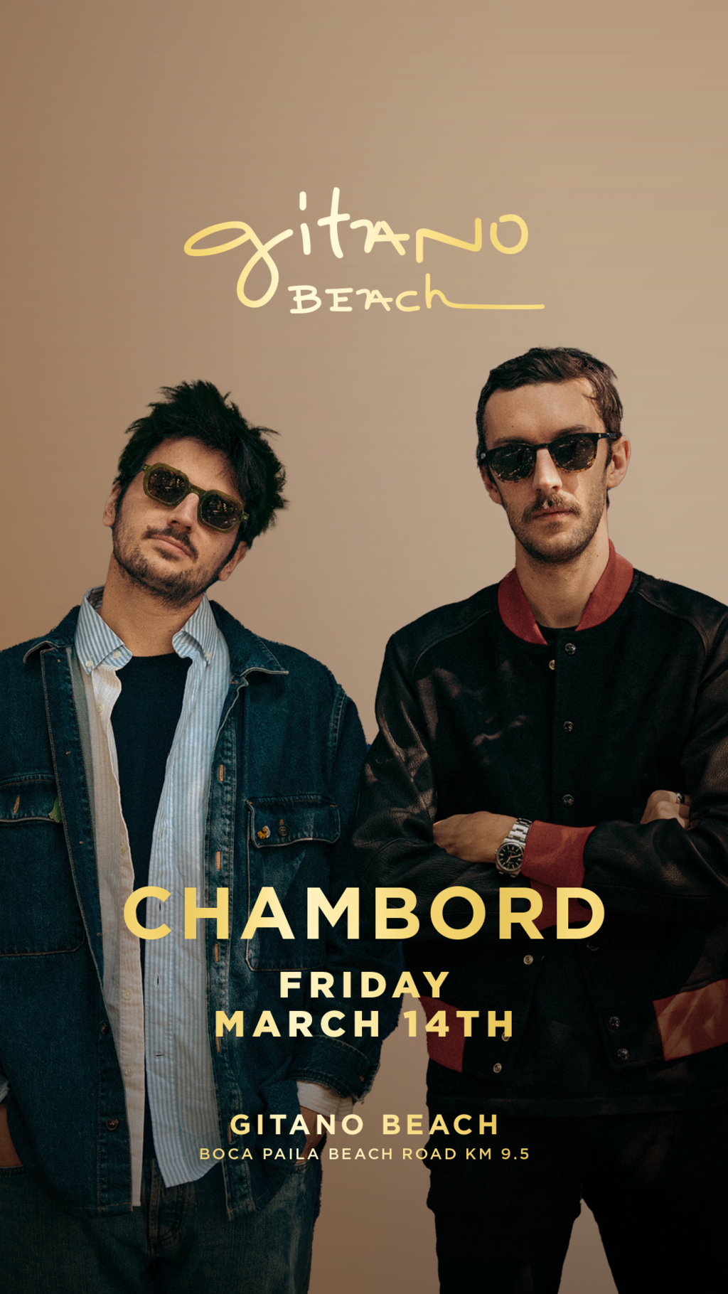 GITANO BEACH Presents: Chambord