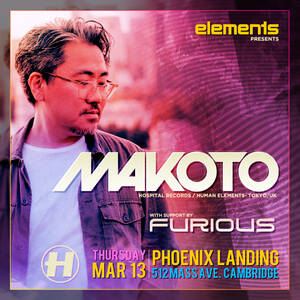 elements w/ Makoto (Hospital Records) UK/Tokyo photo