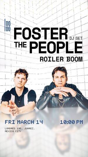 FOSTER THE PEOPLE - DJ SET @ Looloo photo