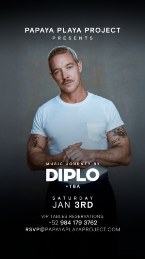 PPP Presents - JAN 3rd - Music Journey by @Diplo photo