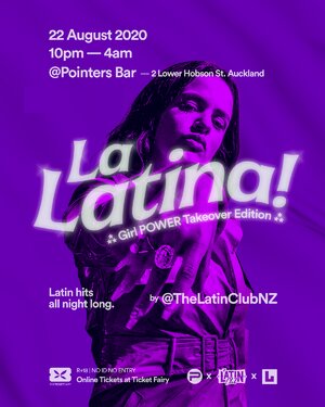 La Latina! By The Latin Club | Girl POWER Takeover 22nd August