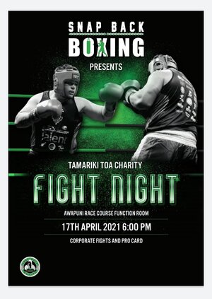 Snapback Boxing Corporate Fight Night 2021