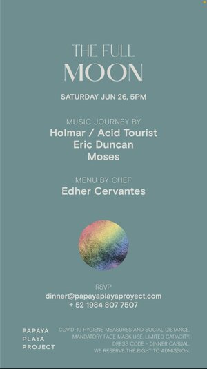 The Full Moon - Holmar / Acid Tourist, Eric Duncan, Moses