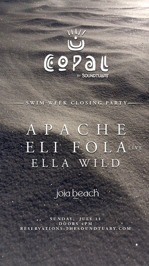 ✦ COPAL by Soundtuary w/ APACHE, ELI FOLA, ... SOLD OUT ✦
