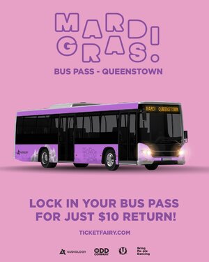 Queenstown Mardi Gras 2022 - Buses